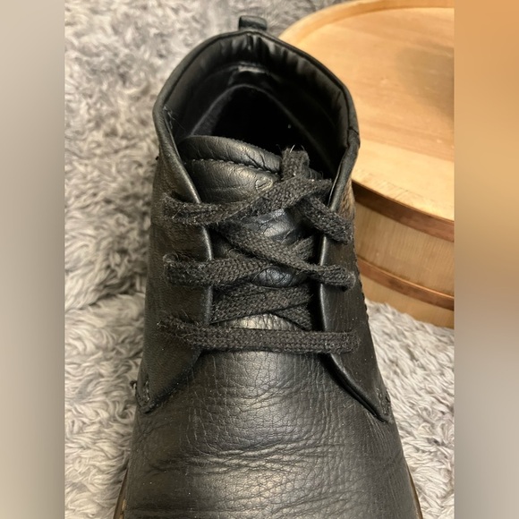 EUC Ecco Turn Leather Gore-Tex Tie Chukka Boots Black- US 13 / EU 47 main image 10